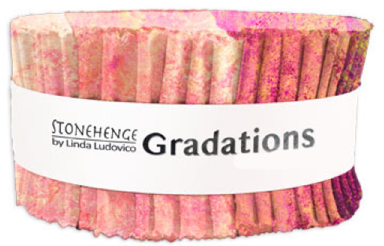 Stonehenge Gradations 2.5" Strip Roll (Jelly Roll) in Marrakech by Linda Ludovico for Northcott (SGRAD40-24)